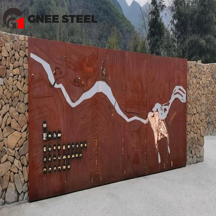 SPA-H korozijai atspari plieninė plokštė